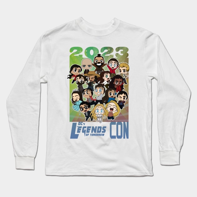 Legends of Tomorrow con 2023 - v3 Long Sleeve T-Shirt by RotemChan